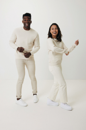 Bluza unisex IQONIQ Denali, bumbac organic si reciclat, fara vopsire, 340 GSM [10]