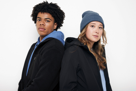 Geaca fleece unisex IQONIQ Diran, poliester reciclat, 320 GSM, croiala relaxata [20]