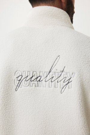 Geaca fleece unisex IQONIQ Diran, poliester reciclat, 320 GSM, croiala relaxata [5]