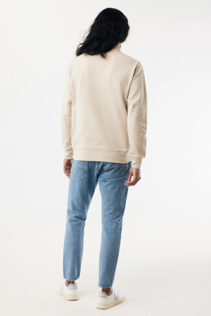 Bluza unisex IQONIQ Elgon, bumbac organic si reciclat, cu fermoar sfert, 300 GSM [12]