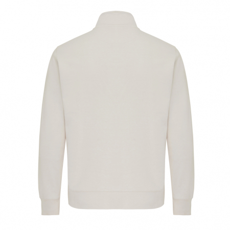 Bluza unisex IQONIQ Elgon, bumbac organic si reciclat, cu fermoar sfert, 300 GSM [2]
