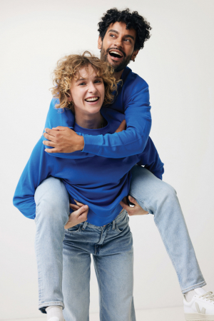 Bluza unisex IQONIQ Etosha, bumbac organic si reciclat, croiala moderna, 280 GSM [9]