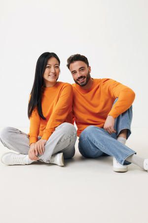 Bluza unisex IQONIQ Etosha, bumbac organic si reciclat, croiala moderna, 280 GSM [4]