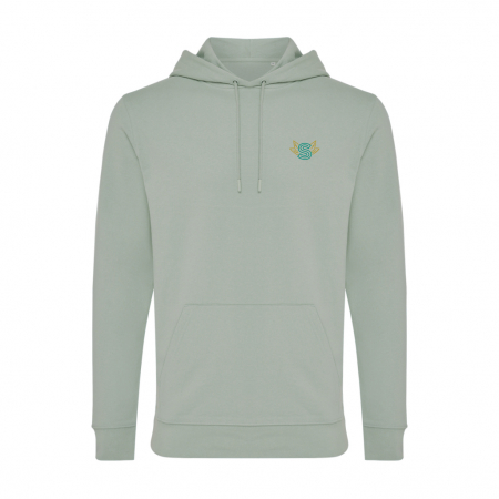 Hanorac unisex IQONIQ Jasper, bumbac organic si reciclat, croiala clasica, 340 GSM [4]