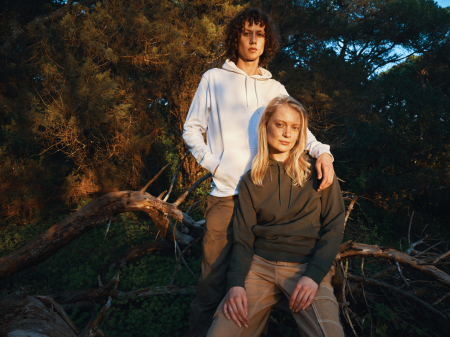 Hanorac unisex IQONIQ Jasper, bumbac organic si reciclat, croiala clasica, 340 GSM [15]