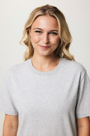 Tricou unisex IQONIQ Kakadu, bumbac reciclat si organic, relaxed fit, 180 GSM [15]