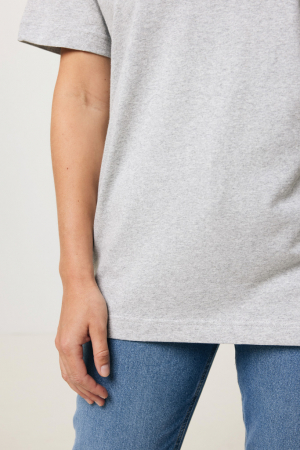 Tricou unisex IQONIQ Kakadu, bumbac reciclat si organic, relaxed fit, 180 GSM [16]