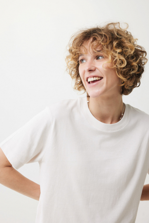 Tricou unisex IQONIQ Kakadu, bumbac reciclat si organic, relaxed fit, 180 GSM [11]