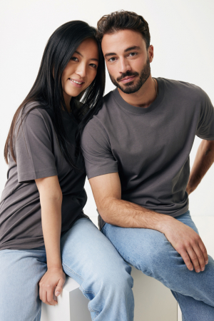 Tricou unisex IQONIQ Kakadu, bumbac reciclat si organic, relaxed fit, 180 GSM [4]