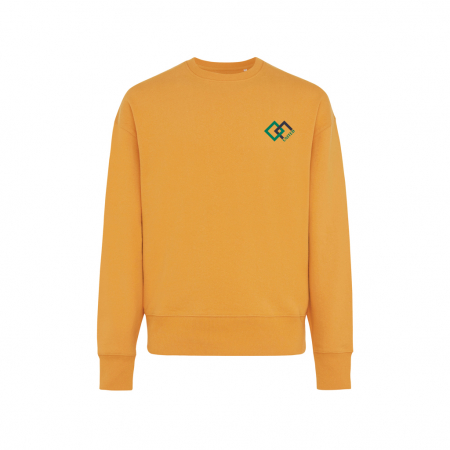 Bluza unisex IQONIQ Kruger, bumbac organic si reciclat, croiala lejera, 340 GSM [3]