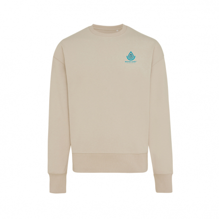 Bluza unisex IQONIQ Kruger, bumbac organic si reciclat, croiala lejera, 340 GSM [3]