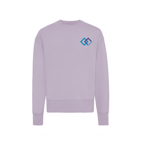 Bluza unisex IQONIQ Kruger, bumbac organic si reciclat, croiala lejera, 340 GSM [3]