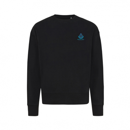 Bluza unisex IQONIQ Kruger, bumbac organic si reciclat, croiala lejera, 340 GSM [3]