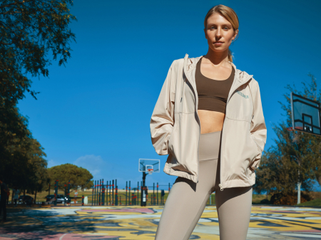 Geaca unisex IQONIQ Logan, poliester reciclat, usoara si impermeabila, 70 GSM [21]