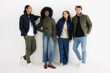 Geaca matlasata barbati IQONIQ Maiko, poliester reciclat, impermeabila, 70 GSM [9]