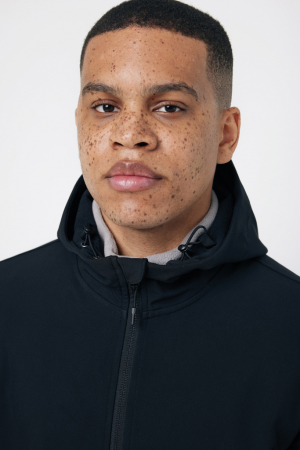 Geaca softshell barbati IQONIQ Makalu, poliester reciclat, impermeabila si respirabila, 300 GSM [12]