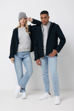 Geaca softshell barbati IQONIQ Makalu, poliester reciclat, impermeabila si respirabila, 300 GSM [8]