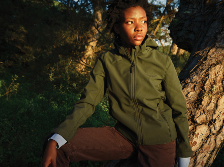 Geaca softshell dama IQONIQ Makalu, poliester reciclat, impermeabila si respirabila, 300 GSM [11]