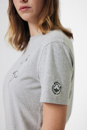 Tricou unisex IQONIQ Manuel, bumbac reciclat si organic, nevopsit, 180 GSM [7]