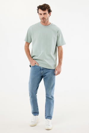 Tricou unisex IQONIQ Nikko, bumbac organic si reciclat, modern fit, 220 GSM [5]