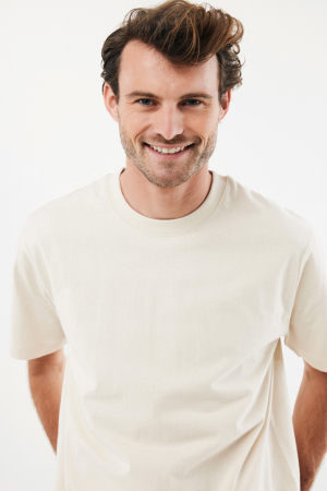 Tricou unisex IQONIQ Nikko, bumbac organic si reciclat, modern fit, 220 GSM [8]