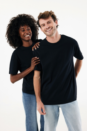 Tricou unisex IQONIQ Nikko, bumbac organic si reciclat, modern fit, 220 GSM [9]