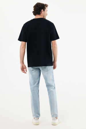 Tricou unisex IQONIQ Nikko, bumbac organic si reciclat, modern fit, 220 GSM [13]