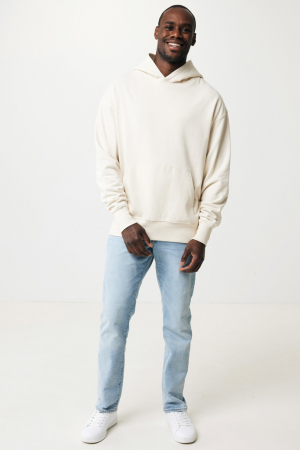 Hanorac unisex IQONIQ Rila, bumbac organic si reciclat, croiala moderna, 280 GSM [15]