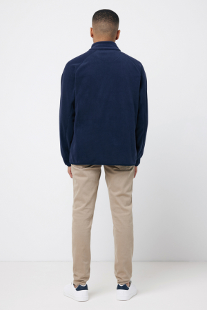 Bluza fleece unisex IQONIQ Talung, poliester reciclat, fermoar complet, 240 GSM [13]