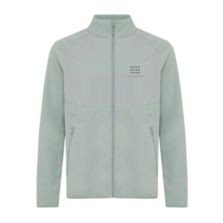 Bluza fleece unisex IQONIQ Talung, poliester reciclat, fermoar complet, 240 GSM [5]
