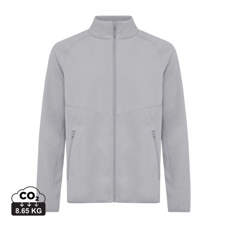 Bluza fleece unisex IQONIQ Talung, poliester reciclat, fermoar complet, 240 GSM [0]