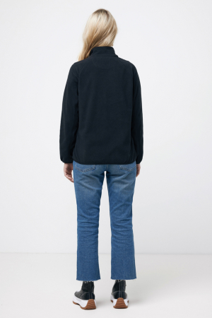 Bluza fleece unisex IQONIQ Talung, poliester reciclat, fermoar complet, 240 GSM [11]