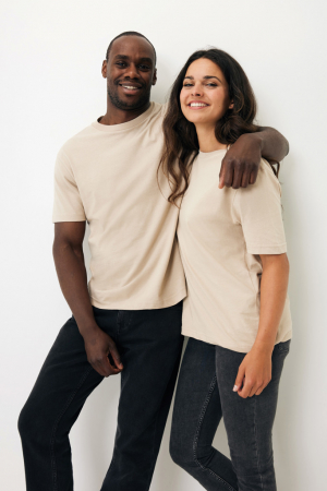 Tricou unisex IQONIQ Teide, bumbac organic si reciclat, boxy fit, 180 GSM [4]