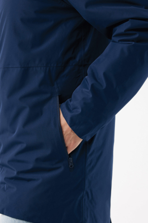 Jacheta parka impermeabila unisex din poliester reciclat IQONIQ Thelon [16]