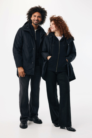 Jacheta parka impermeabila unisex din poliester reciclat IQONIQ Thelon [18]