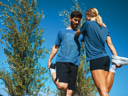 Tricou sport unisex IQONIQ Tikal, poliester reciclat, uscare rapida, 150 GSM [20]