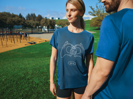 Tricou sport unisex IQONIQ Tikal, poliester reciclat, uscare rapida, 150 GSM [19]