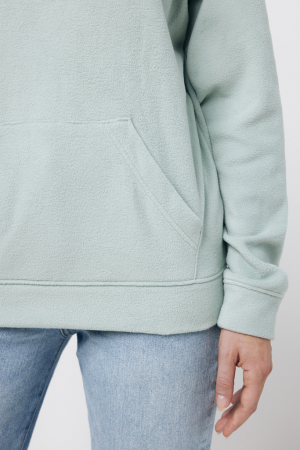 Hanorac unisex IQONIQ Trivor, microfleece din poliester 100% reciclat, croiala medie, 240 GSM [13]