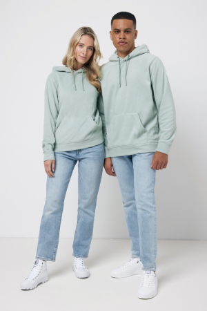 Hanorac unisex IQONIQ Trivor, microfleece din poliester 100% reciclat, croiala medie, 240 GSM [5]