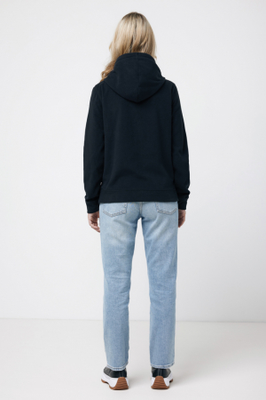 Hanorac unisex IQONIQ Trivor, microfleece din poliester 100% reciclat, croiala medie, 240 GSM [11]