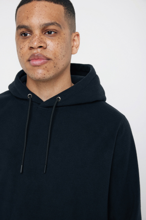 Hanorac unisex IQONIQ Trivor, microfleece din poliester 100% reciclat, croiala medie, 240 GSM [14]