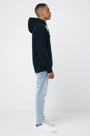 Hanorac unisex IQONIQ Trivor, microfleece din poliester 100% reciclat, croiala medie, 240 GSM [7]
