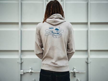 Hanorac unisex IQONIQ Trivor, microfleece din poliester 100% reciclat, croiala medie, 240 GSM [28]