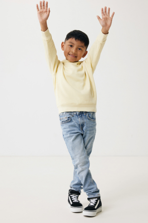 Hanorac copii IQONIQ Yengo, bumbac organic si reciclat, cu buzunare laterale [14]