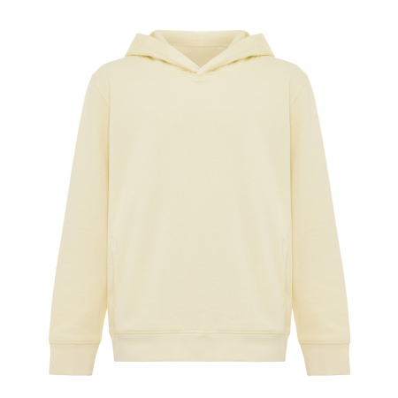 Hanorac copii IQONIQ Yengo, bumbac organic si reciclat, cu buzunare laterale [1]