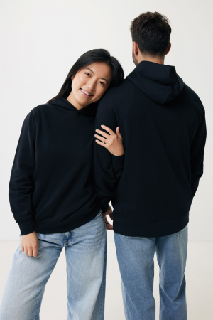 Hanorac unisex IQONIQ Yengo, bumbac organic si reciclat, buzunare laterale, 280 GSM [5]