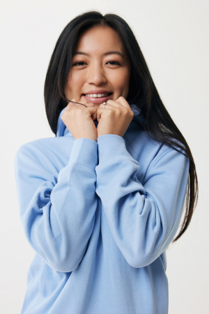 Hanorac unisex IQONIQ Yengo, bumbac organic si reciclat, buzunare laterale, 280 GSM [9]