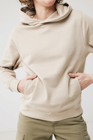 Hanorac unisex IQONIQ Yengo, bumbac organic si reciclat, buzunare laterale, 280 GSM [19]