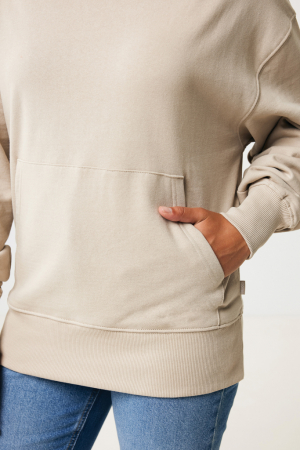 Hanorac unisex IQONIQ Yoho, bumbac organic si reciclat, croiala relaxata, 340 GSM [14]