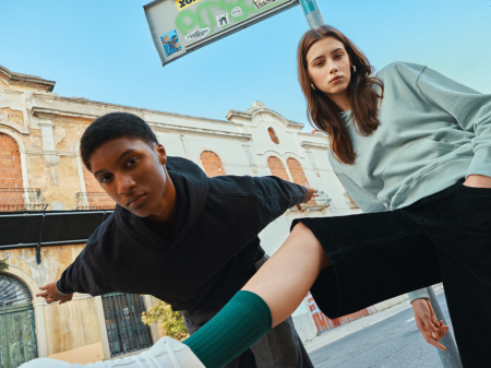 Hanorac unisex IQONIQ Yoho, bumbac organic si reciclat, croiala relaxata, 340 GSM [12]